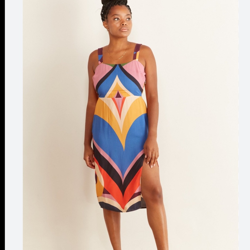 Farm Rio Heart Slip Dress - Picture 1 of 4